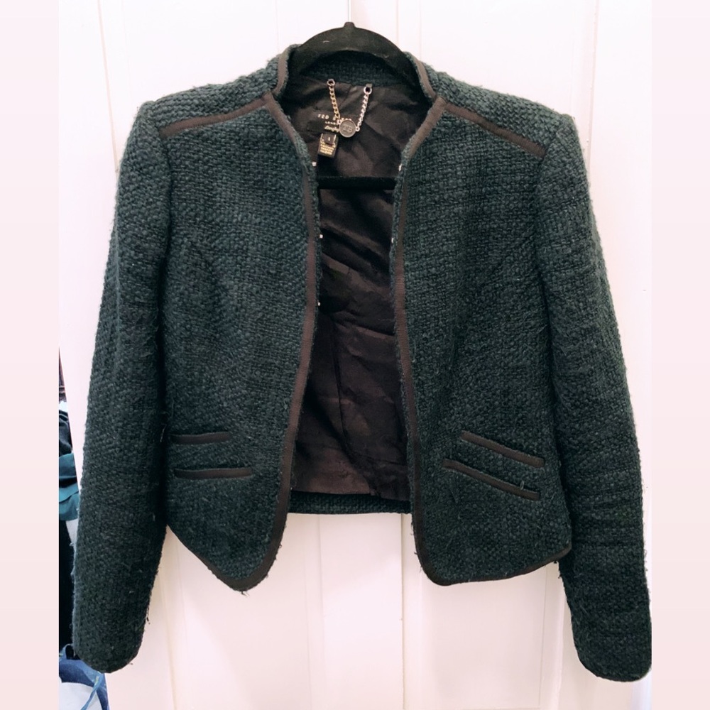 Ted Baker Boucle Crop Jacket